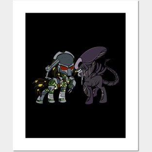 My Little Xenomorph vs Predator Posters and Art